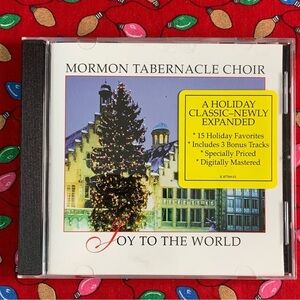 The Mormon Tabernacle Choir: Joy To The World. Christmas CD.